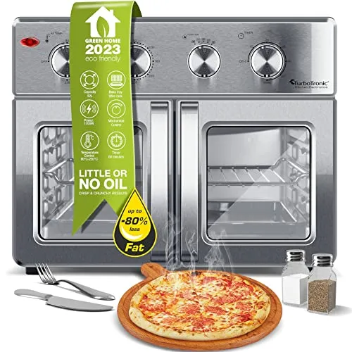 TurboTronic XXL Heißluftofen mit Drehspieß 4in1