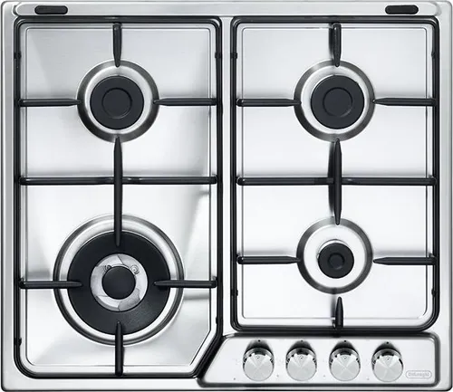 DeLonghi IF46ASDVSPN Kochfeld mit 4 Flammen und Ventilsicherung