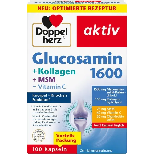 Doppelherz Glucosamin 1600 + Kollagen + MSM