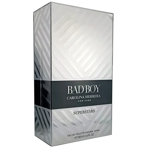 Carolina Herrera Bad Boy Superstars Eau de Toilette für Herren 100 ml - Herrendüfte - Exklusive Superstars Edition 2021, die Luxus und Selbstbewusstsein ausstrahlt und ein unvergessliches Dufterlebnis bietet.