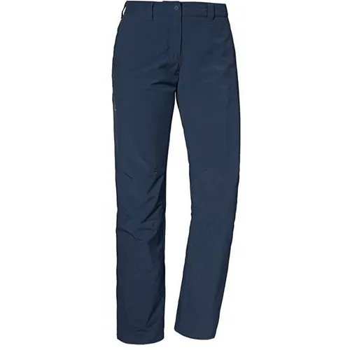 Schöffel Pants Engadin1 Warm Women navy blazer (8820) - Wanderhose für Damen mit 4-Wege-Stretch für maximale Bewegungsfreiheit, wärmender Innenseite und wasserabweisenden Eigenschaften – perfekt für wechselhafte Wetterbedingungen.