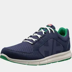 Helly Hansen Sneaker Ahiga V4 Hydropower Herren dunkelblau, Größe 44 (US 10) - Vielseitige Segelschuhe mit atmungsaktivem Textil, EVA-Zwischensohle und rutschfester HellyGrip-Gummisohle. Ideal für Komfort und Stabilität bei jedem Segeltörn.