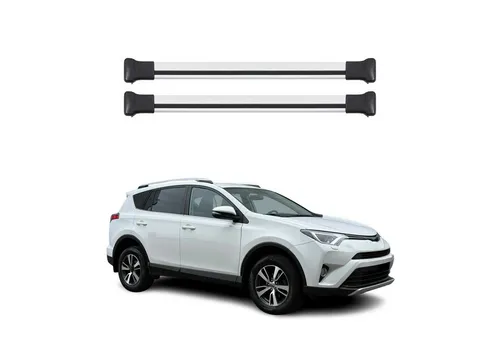 OMAC Dachträger Gepäckträger für Toyota RAV4 2013-2018 - Dachgepäckträger aus leichtem Aluminium, wasserdicht und abnehmbar. Ideal für Fahrräder, Skiausrüstung und mehr. Perfekt für Ihre Abenteuer!