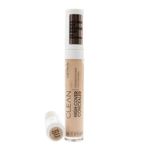 1x Catrice Clean ID High Cover Concealer Abdeckstift 025 Warm Peach 5ml - NEU