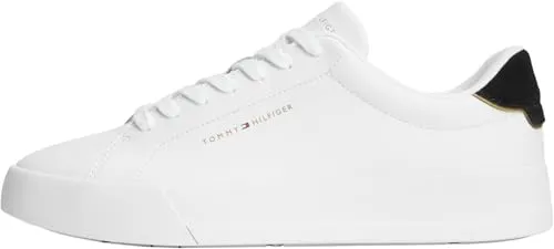 Tommy Hilfiger Herren Sneaker Low in weiß von Tommy Hilfiger
