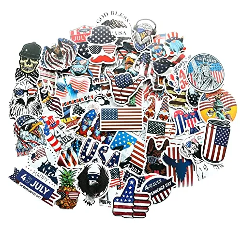 USA aufkleber flagge USA sticker reise aufkleber für koffer helm motorrad tank Vereinigte Staaten American flag stickers wasserfeste