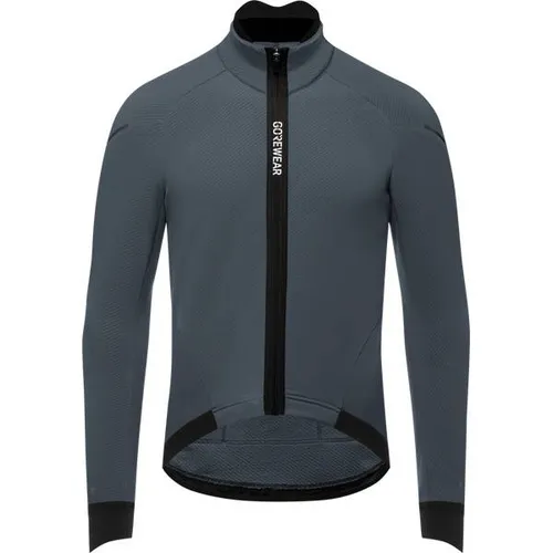 GOREWEAR SPINSHIFT Fahrradjacke Herren - Größe S in lab graphite - Thermo-Fahrradjacke mit trikotähnlichem Schnitt, ideal für kühle Tage; wasserabweisend und atmungsaktiv für optimalen Komfort beim Radfahren.