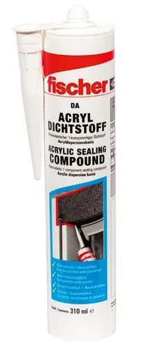 Fischer 53112 Acryldichtstoff DA 310ml braun