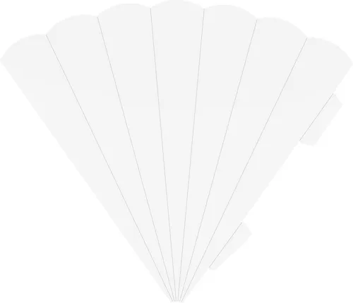 Heyda Schultüte Geschwister-Schultüten-Zuschnitt, 41 cm