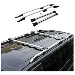 OMAC Dachträger Dachreling für Ford Connect 2014-2021 Kurzer Aluminium Silber 4x (4-St) silberfarben