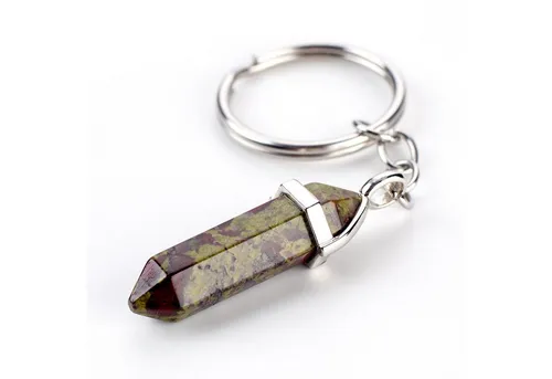 LAVISA Anhänger Schlüssel Edelstein in braun von LAVISA