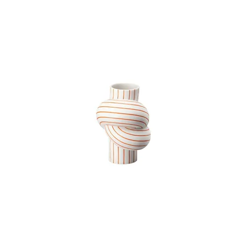 Rosenthal Node Stripes Mango Vase 11,7 cm - Elegante Vase aus der Node Stripes Kollektion, 11,7 cm hoch, ideal für frische Blumenarrangements und als stilvolle Dekoration.