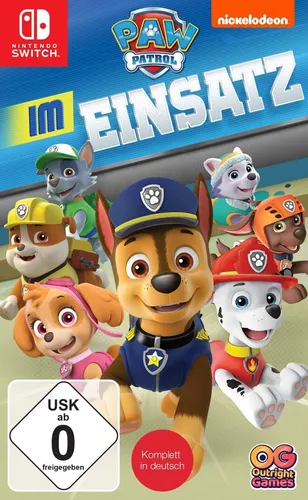 PAW Patrol 1 Im Einsatz - Switch-Modul [EU Version] - PC- & Videospiele, erlebe 16 spannende Missionen in der Abenteuer-Bucht mit Ryder und allen Paw Patrol Welpen, ideal für Kinder jeden Alters!