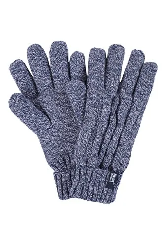 Heat Holders Wärmehalter LaDit Kabel Gloves M/L Navy in blau von HEAT HOLDERS