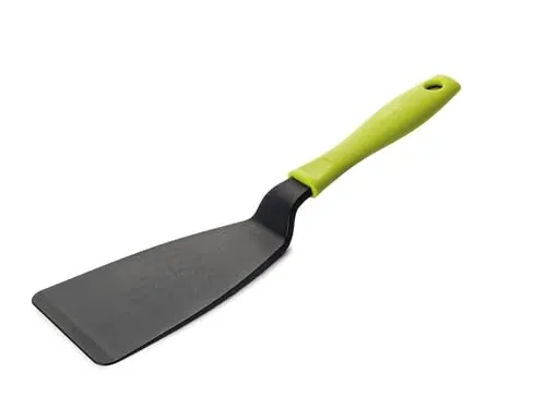 Ibili Pfannenwender, Nylon, schwarz/grün, 32 x 10 x 5 cm