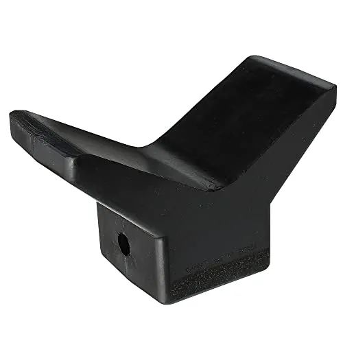 Bugstütze Kielstütze Bugmaul Bugaufnahme aus Gummi 120° Öffnung f. Bootsanhänger