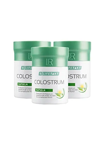 Colostrum Kapseln 3er Set - Nahrungsergänzung mit hochwertigen Colostrum-Kapseln, unterstützt das Immunsystem und fördert die Gesundheit.