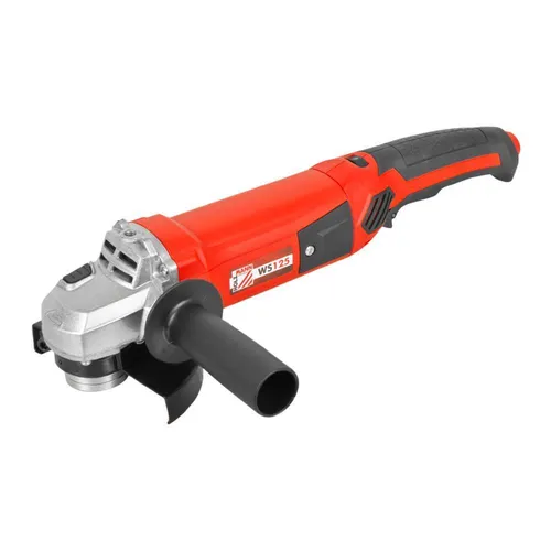 Holzmann Winkelschleifer WS125 - Leistungsstarker 1200 W Winkelschleifer - Schleifmaschinen, ideal für präzise Arbeiten mit einem Durchmesser von 125 mm und Netzbetrieb für kontinuierliche Leistung.