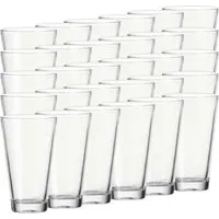 Leonardo CIAO Trinkglas 300ml 30er Set - Gläser im 30er Set mit konischer Form, ideal für jeden Anlass. Bringen Sie italienischen Flair in Ihr Zuhause und genießen Sie stilvoll!