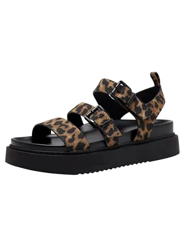Tamaris Sandalette mit Zugschlaufe in Beige, Größe 40 - Wanderschuhe mit komfortabler Dornschließe und praktischer Zugschlaufe, ideal für eleganten Halt und einfachen Einstieg.