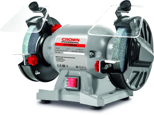 CROWN Doppelschleifer 170 W 125 mm – Präzise Schleifmaschine