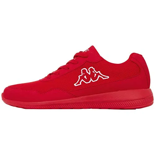 Kappa Unisex Sneaker Trainingsschuh 242512 Rot, Schuhgröße:39 EU