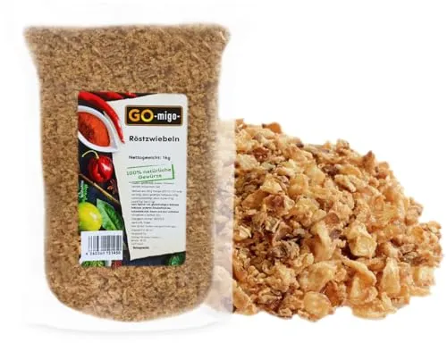 1kg Röstzwiebeln 1000g Zwiebeln geröstet EXTRA Crunchy