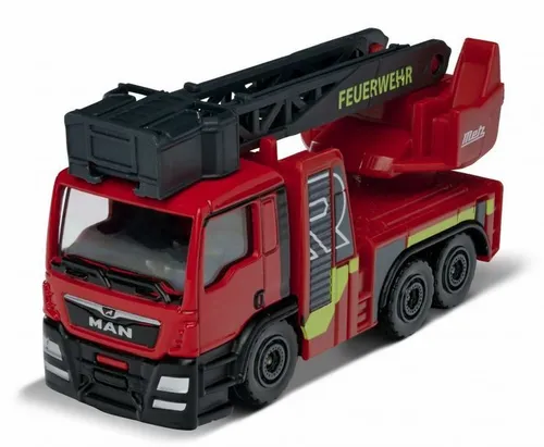 Majorette 212057181Q07 - S.O.S. Cars - MAN TGS Rosenbauer Feuerwehr - Neu