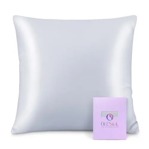 Kissenbezüge Silber von OLESILK