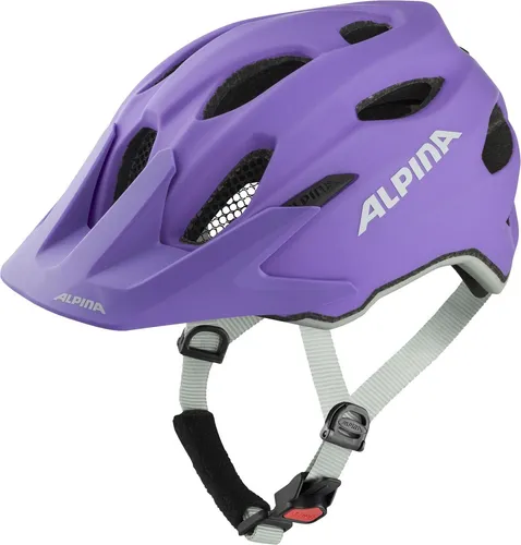 ALPINA CARAPAX JR FLASH Fahrradhelm - Fahrradhelme mit integrierter LED-Beleuchtung für maximale Sicherheit und Sichtbarkeit, ideal für junge Mountainbike-Abenteurer.
