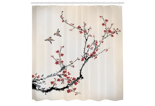 Duschvorhänge Schwarz von Abakuhaus