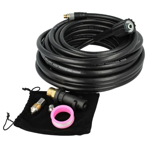vhbw 15m Hochdruckschlauch kompatibel mit Kärcher K 5 Premium Smart Control Flex eco!Booster Hochdruckreiniger