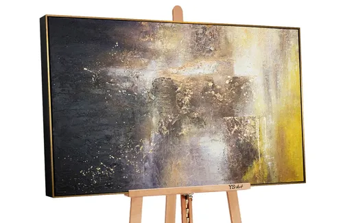 Poster & Bildende Kunst Blau von YS-Art