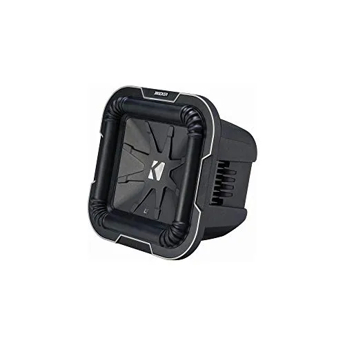 KICKER 41L784 8 Zoll Q-Class L7 Woofer Schwarz - Car-HiFi-Lautsprecher mit 500 Watt RMS und beeindruckendem Klang, ideal für kraftvollen Bass in deinem Fahrzeug.