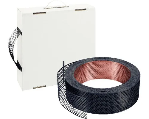 PROTEKTOR Vogelschutzgitter Lüftungsstreifen - Dachverkleidung, robustes Aluminium mit Ovallochung schützt effektiv vor Vögeln und sorgt für optimale Belüftung.