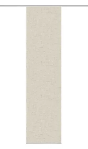 HOME WOHNIDEEN Schiebegardine PIVE, Seidenoptik 245x60 cm - Fertiggardinen mit digitalem Fotodruck 