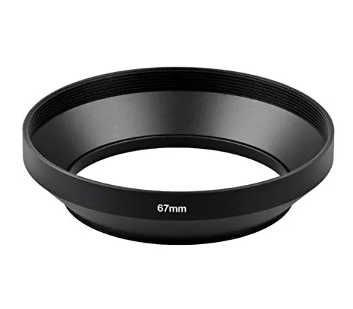 ayex Aluminium Weitwinkel Gegenlichtblende-Sonnenblende 67mm Lens Hood