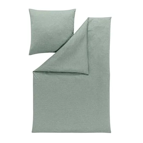 Estella Mako Interlock Jersey Kissenbezug 40x80 cm in türkis von ESTELLA
