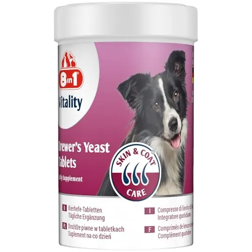 8in1 Bierhefe Tabletten für Hunde