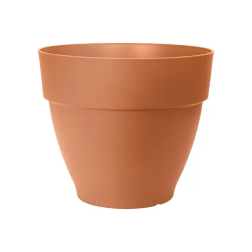 Elho Blumentopf Vibia Campana Ø 55 cm x 47 cm Terra - Garten-Zubehör mit modernem Design, ideal für große Pflanzen und robust aus hochwertigem Material.