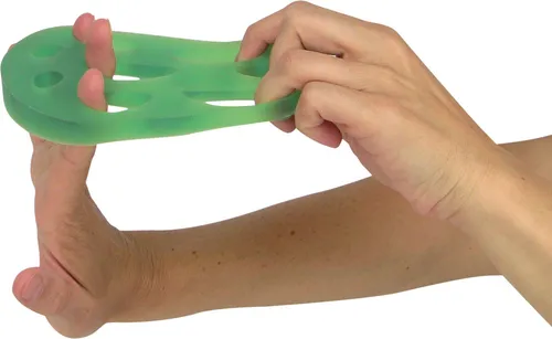 Thera Band Hand Xtrainer Handtrainer Fingertrainer Therapie mittel, GRÜN