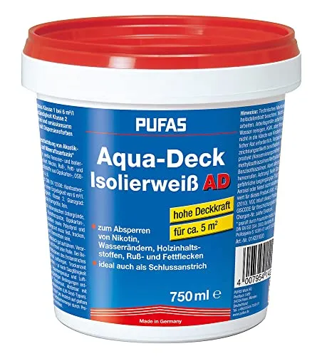 Pufas Aqua-Deck Isolierweiß E.L.F. 12,5L von PUFAS