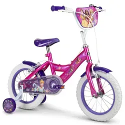 Disney Prinzessinnen Kugellager-Fahrrad 14 Zoll mit Stützrädern