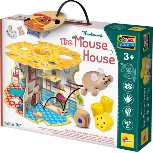 Lisciani Montessori Baby Wood Das Haus Der Maus (Deutsch) (49772420)