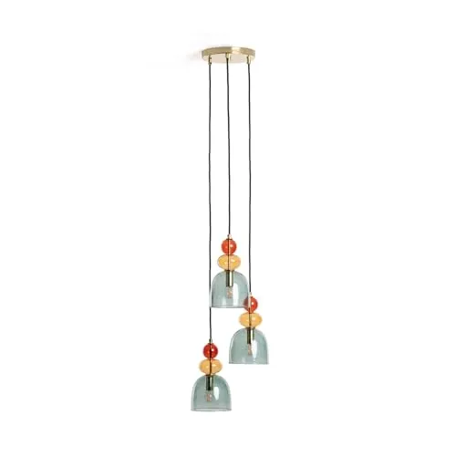 LEDKIA LIGHTING Pendelleuchte aus Metall und Glas von Ledkia