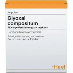 Glyoxal compositum, Verdünnung zur Injektion 10 St