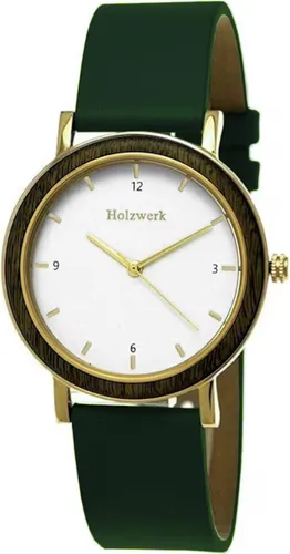 Holzwerk Quarzuhr JENA