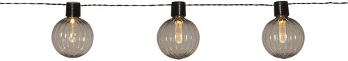 Produktbild Garten Außen Lichterkette 10-flg 5m Rauchglas