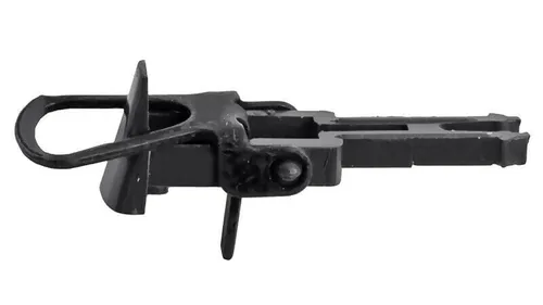 Roco 40243 Standard Kupplungskopf – Bügelkupplung für Modellbahn - Ersatzteil in Schwarz, gefertigt aus robustem Stahl und Kunststoff, ideal für Spur HO (1:87) Modelleisenbahnen und sorgt für zuverlässige Verbindungen.