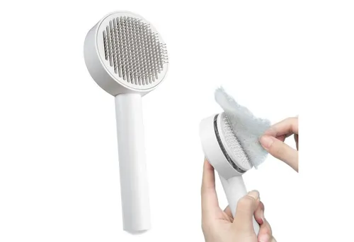 Piupet Tierhaarentferner Selbstreinigende Tierhaarbürste I Katzenbürste, Hundebürste, Hunde, Katzen